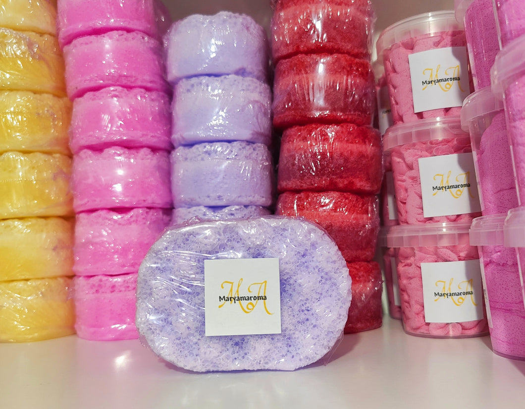 Spa Day Small Soap Sponge